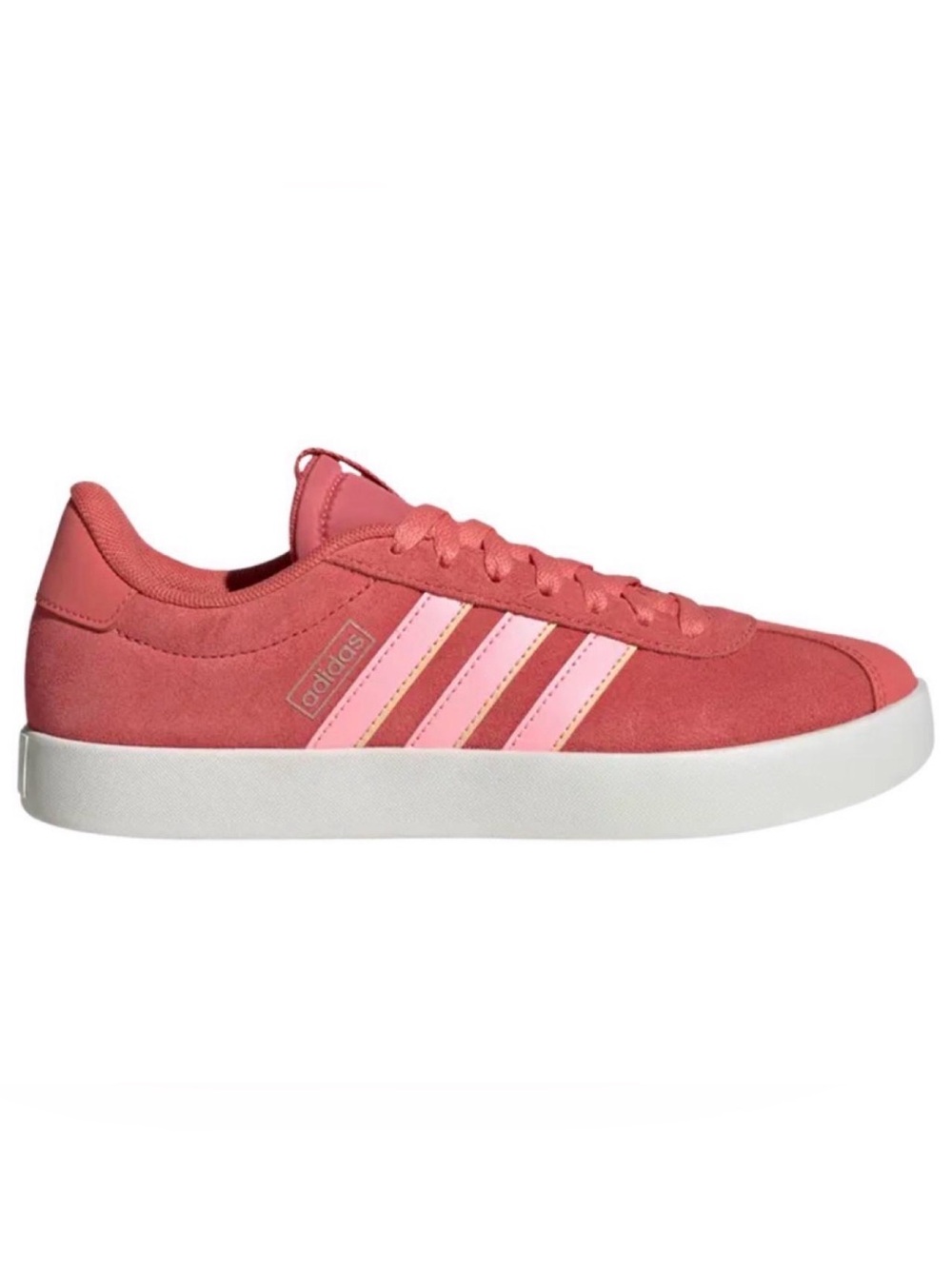 adidas Originals Pink Suede Sneakers with Tonal Pink 3 Stripes Men’s 9